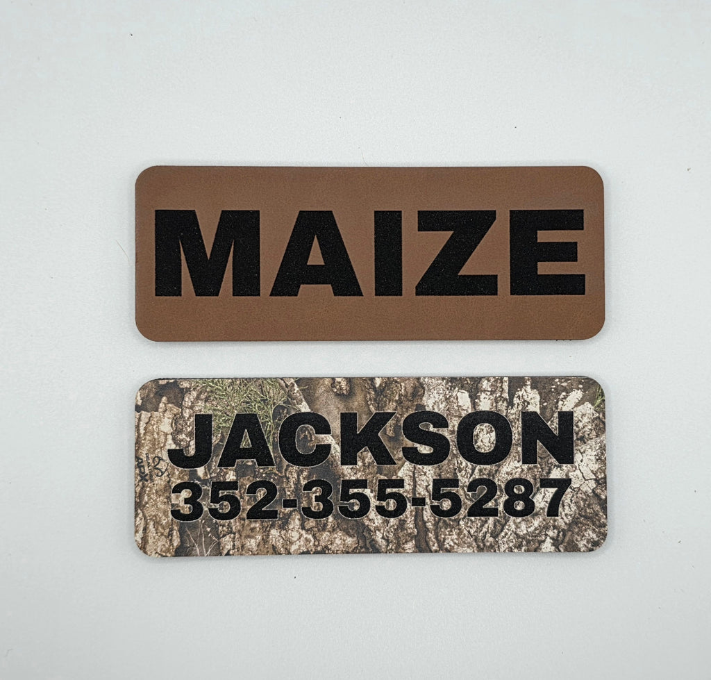 Personalized Backcountry Heavy Duty 1 1/2" Dog Collar