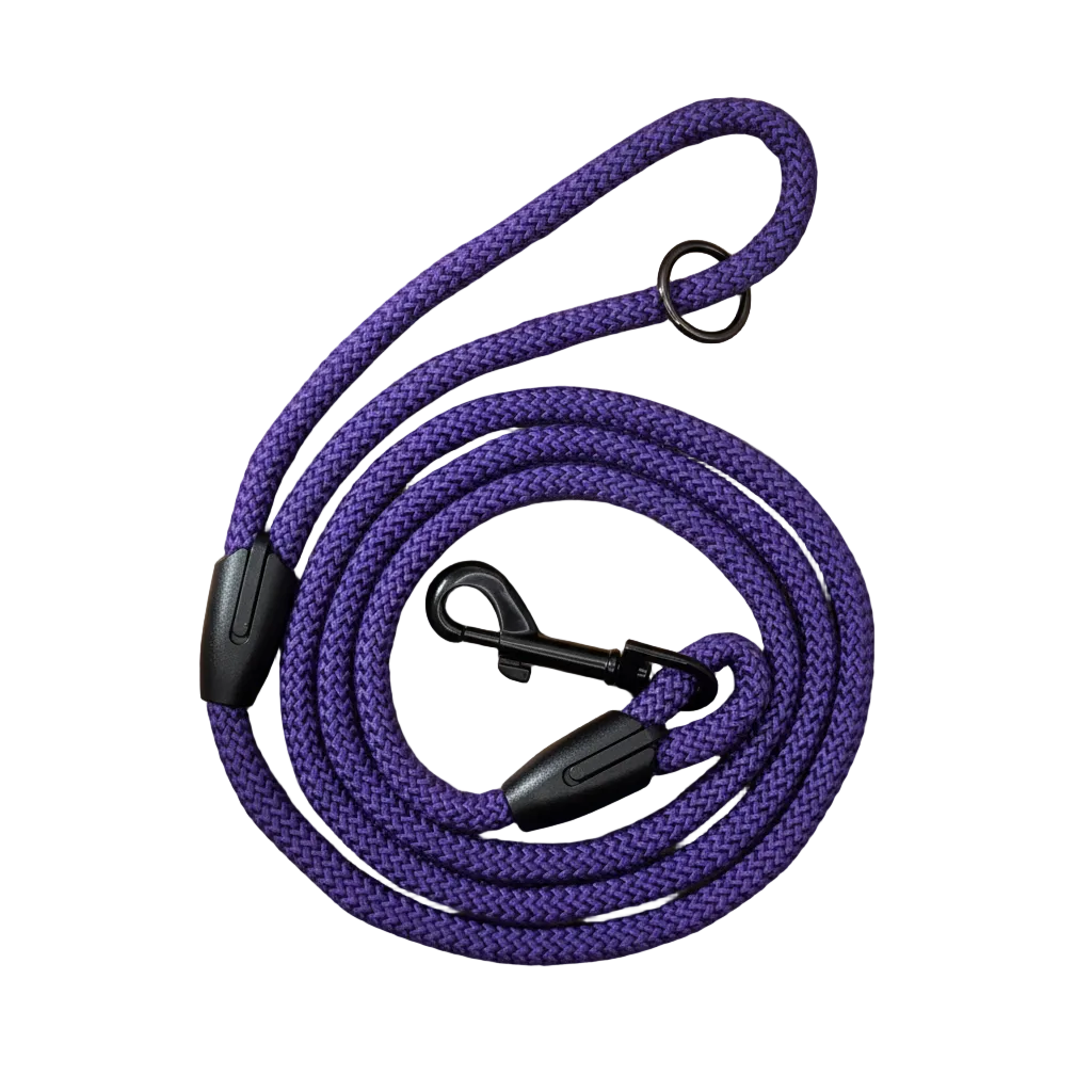 Purple Rope Leash