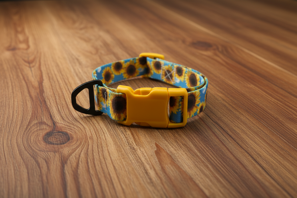 Urban Trail 1" Designer Sunflower Dog Collar
