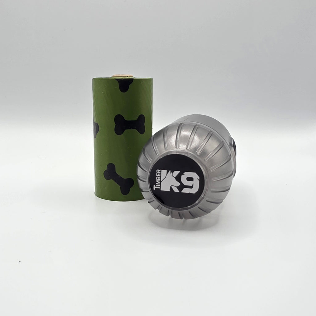 TimberK9 Waste Bag Dispenser with Bags