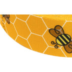 Urban Trail 1" Designer Busy Bee Dog Collar